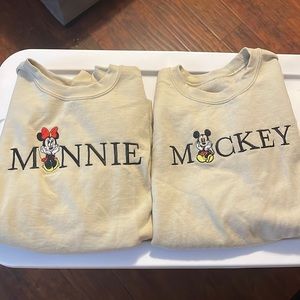Mickey and Minnie Crewnecks